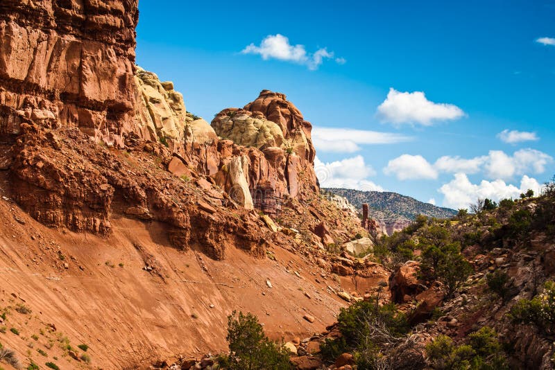 New Mexico Skyline stock photo. Image of landscape, abiquiu 42027022