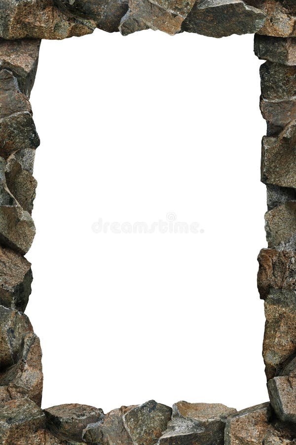 Rocks Frame stock photo. Image of wilderness, abstract 6715728