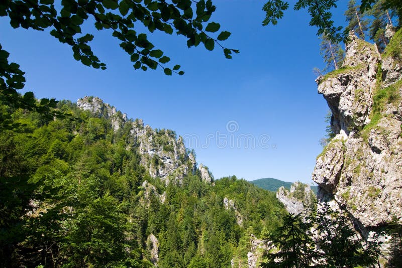 Rocks in the Little Fatra hills-Slovakia