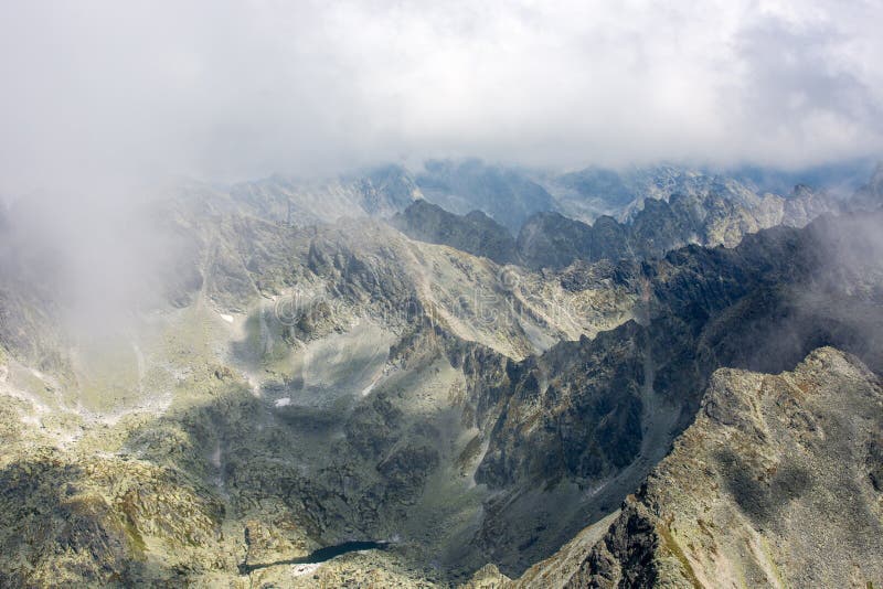 Rocks in Tatra mountains