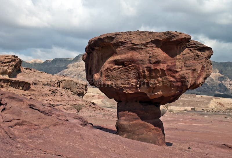 Rocks of Timna valley, Israel royalty free stock photography Rocks of Timna valley, Israel royalty free stock photography