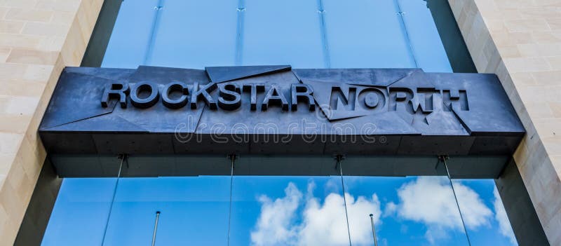 Rockstar North, Headquarters Computer Games Company in Edinburgh, Scotland  Editorial Image - Image of font, grand: 210781665