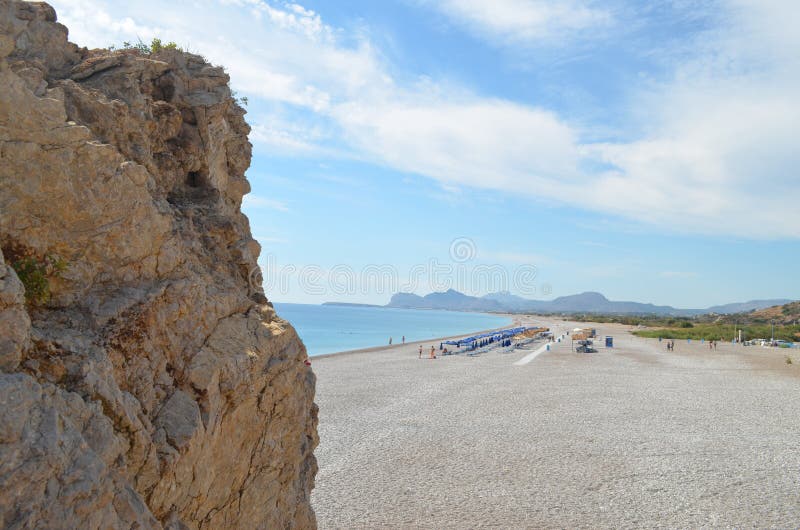 Rocky Beach royalty free stock images Rocky Beach royalty free stock images