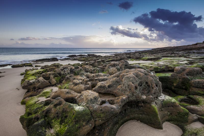 Rocky beach stock image Rocky beach stock image