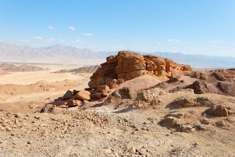 Rocky desert landscape