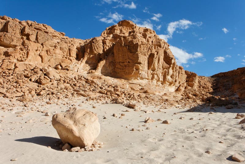 Rocky desert landscape