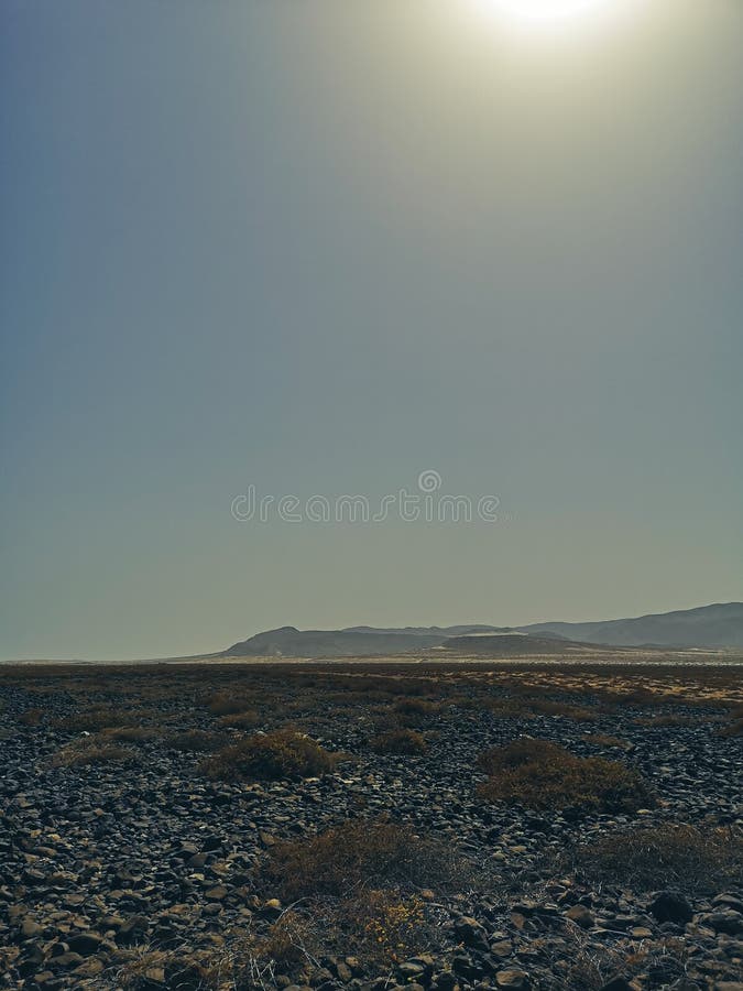 Rocky Desert View in Africa Stock Photo - Image of rocky, countryside ...