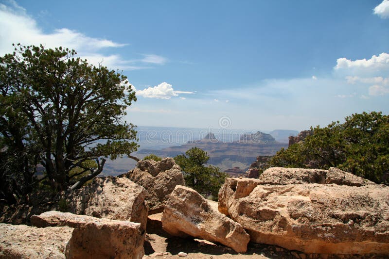 Rocky Grand Canyon Overlook