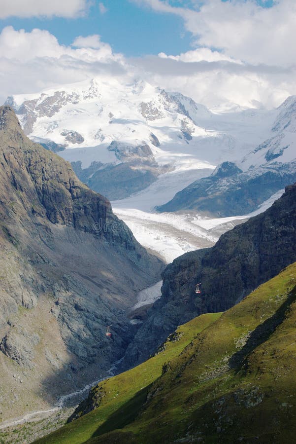 Rocky high mountains