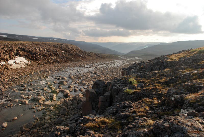 A rocky landscape