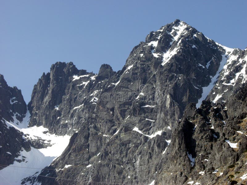 Rocky mountain stock photo. Image of cold, lomnica, europe 1112