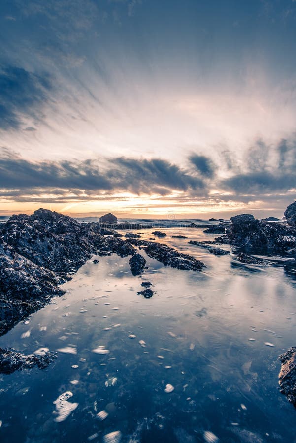 Rocky Ocean Coast In Canada Stock Image - Image of main, danger: 8564089