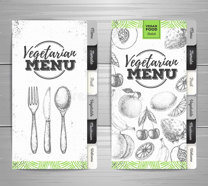 Rocznika grunge menu jarski karmowy projekt ilustracja wektor Rocznika grunge menu jarski karmowy projekt ilustracja wektor