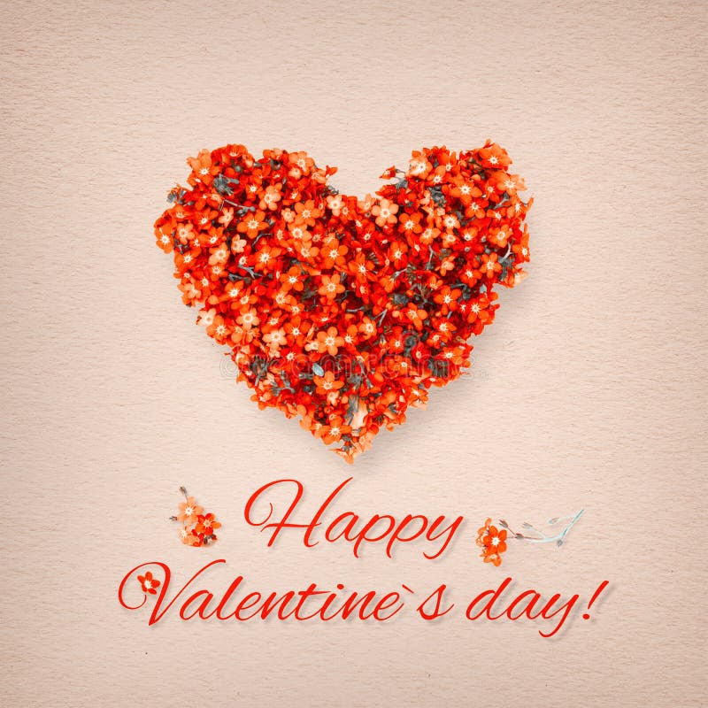 Rocznika valentine karta obrazy stock