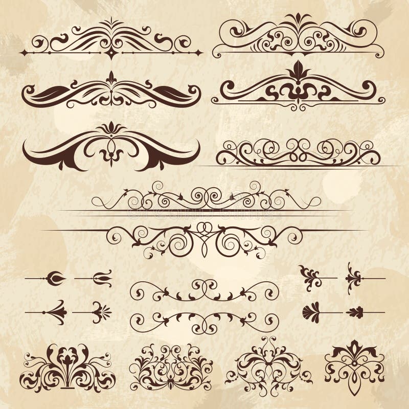 Roczników ramowi elementy Kaligrafia graniczy filigree klasycznego retro wektorowego projekta szablon i osacza ilustracja wektor Roczników ramowi elementy Kaligrafia graniczy filigree klasycznego retro wektorowego projekta szablon i osacza ilustracja wektor