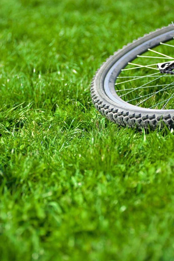 Roda de bicicleta fotos de stock