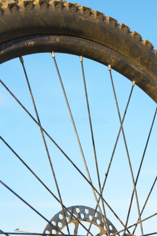 Roda de bicicleta imagens de stock royalty free