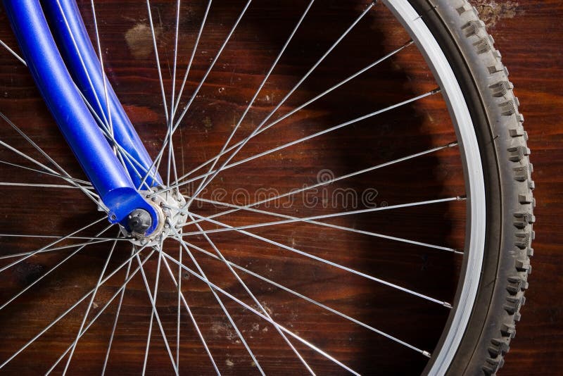 Roda de bicicleta foto de stock royalty free