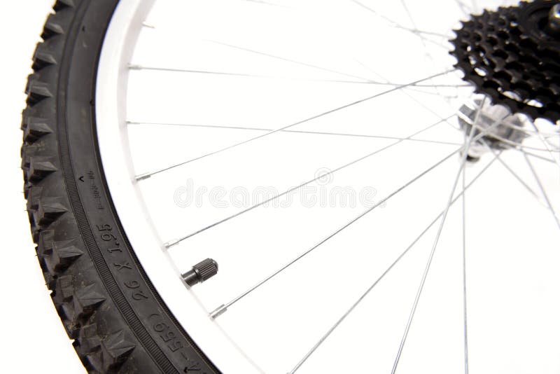 Roda de bicicleta fotos de stock