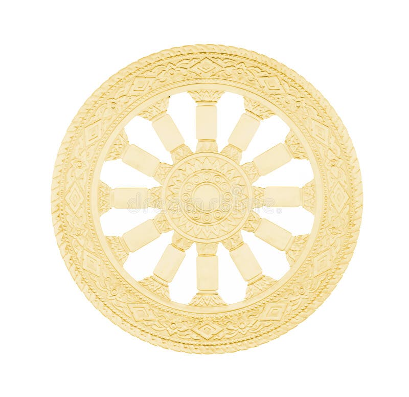 Roda do símbolo do Buddhism da vida