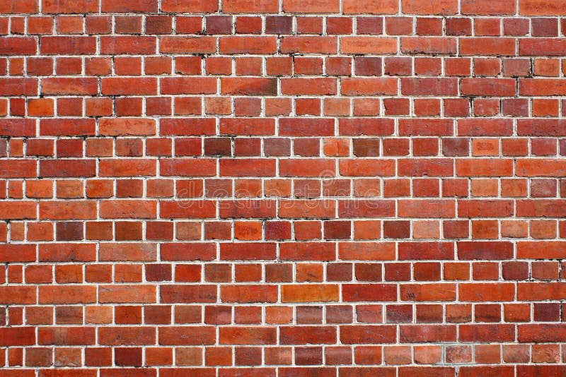 Close up photo of a red brick wall. Close up photo of a red brick wall.