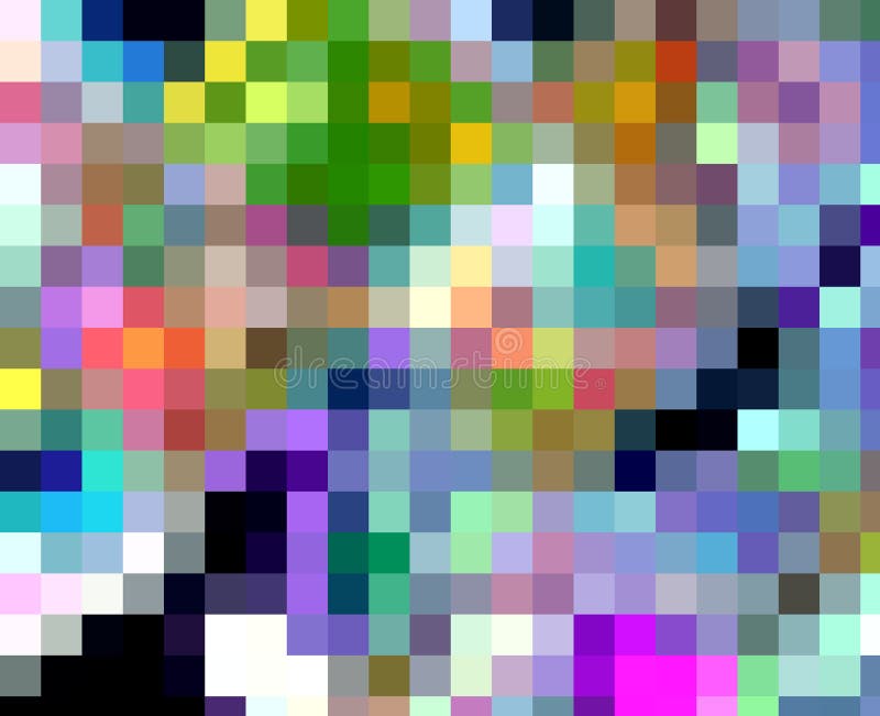 Rode blauwe oranje roze fosforescerende vierkantenkleuren, meetkundelichten, abstracte achtergrond vector illustratie Rode blauwe oranje roze fosforescerende vierkantenkleuren, meetkundelichten, abstracte achtergrond vector illustratie