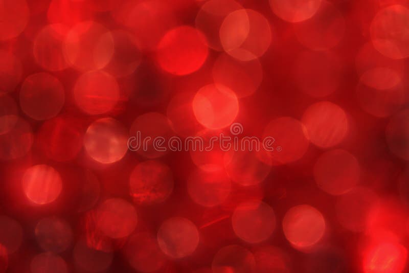 Rood Bokeh stock afbeeldingen