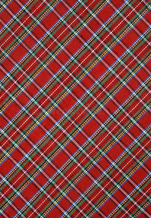 Rode de stoffenachtergrond van de plaid royalty-vrije stock fotografie Rode de stoffenachtergrond van de plaid royalty-vrije stock fotografie