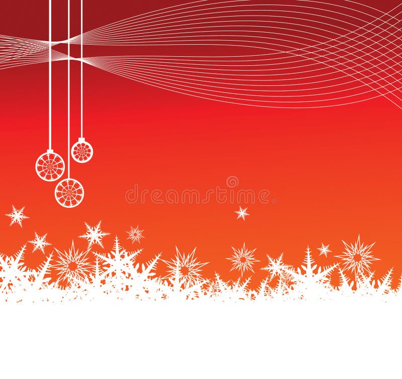 Rode sneeuwvlokachtergrond stock illustratie Rode sneeuwvlokachtergrond stock illustratie