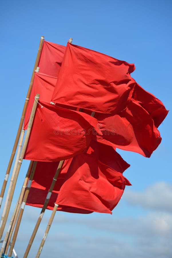 Rode vlaggen
