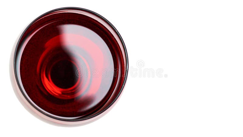 Red Wine in glass. Isolated on white background. copy space, template. Red Wine in glass. Isolated on white background. copy space, template