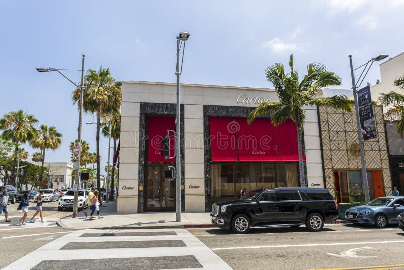 Rodeo Drive, Beverly Hills, Los Angeles, California, United States of ...