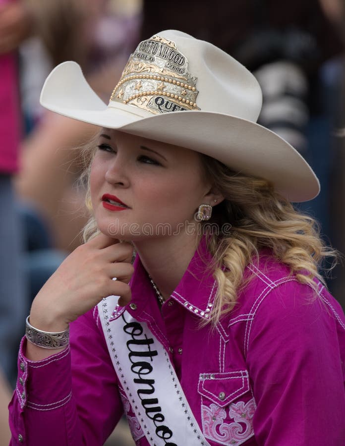 Rodeo królowa obrazy royalty free