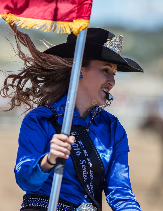 Rodeo królowa fotografia stock