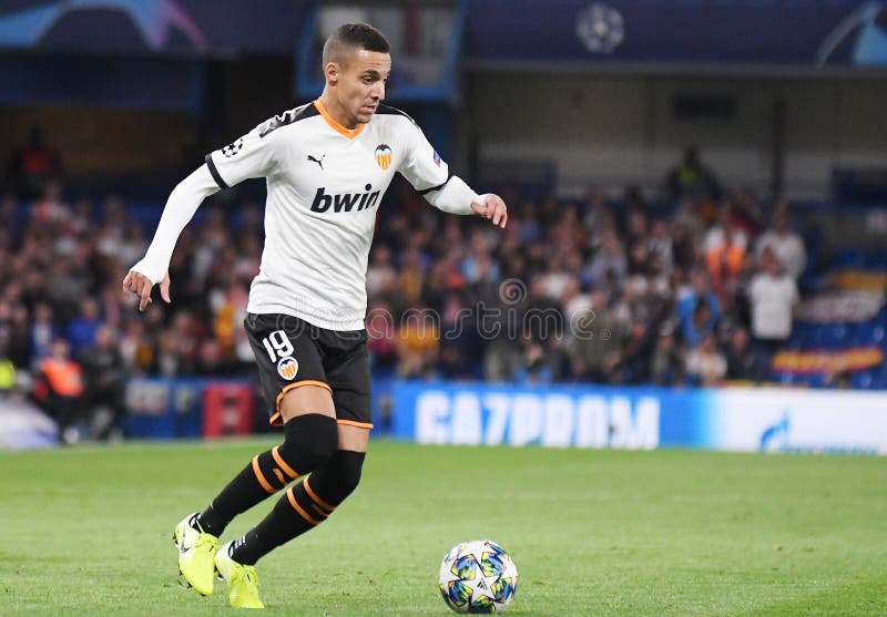 Rodrigo moreno machado of valencia cf royaltyfri bild