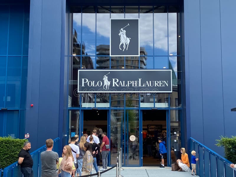 Exterior Ralph Lauren Outlet, Beijing, China Editorial Stock Image