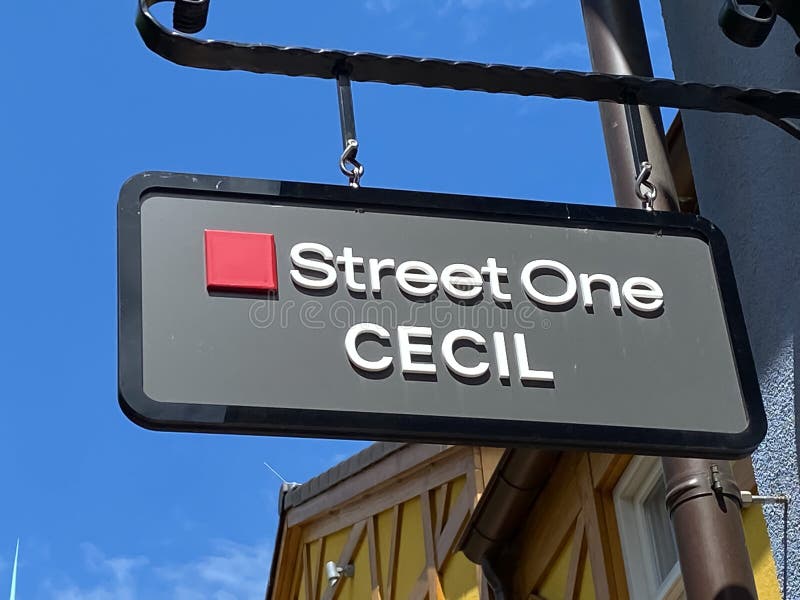 View on Store Facade with Logo Lettering of Street One Cecil Fashion Label  Editorial Image - Image of business, company: 223716065