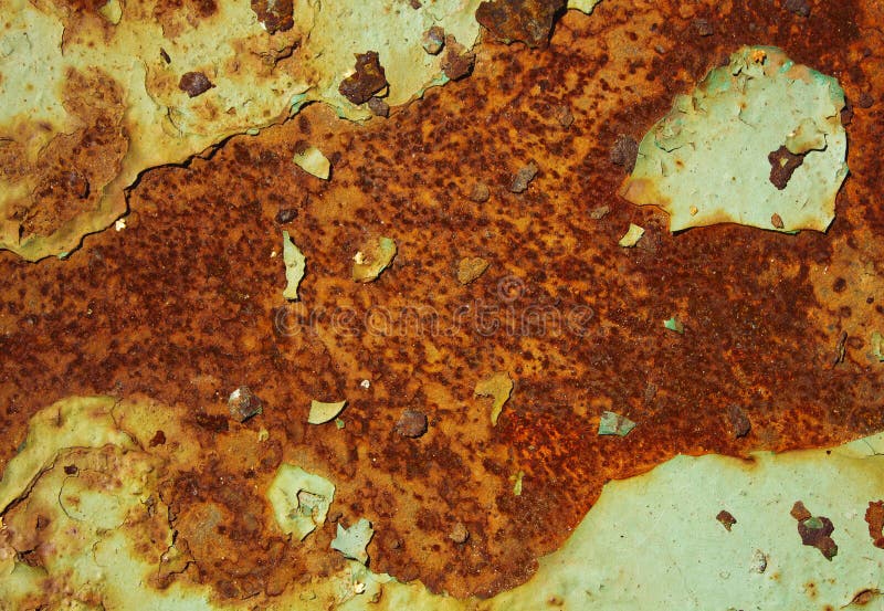 Roestig ijzer. Achtergrondtextuur royalty-vrije stock fotografie