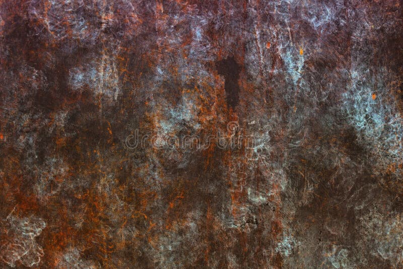 Roestige metalen achtergrond stock fotografie