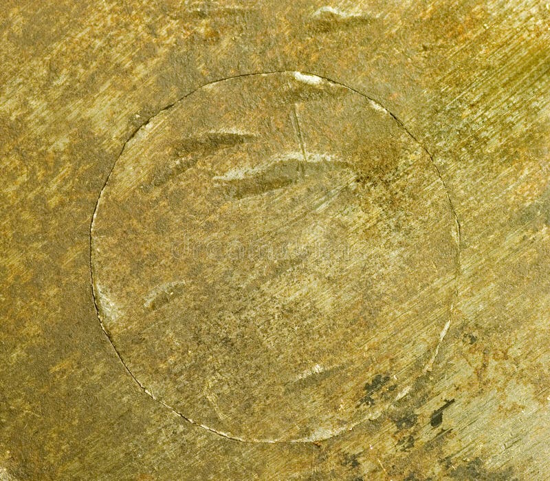 Roestige metalen textuur royalty-vrije stock afbeelding