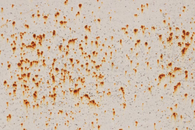 Roestwitte verfde wandtextuur royalty-vrije stock afbeelding