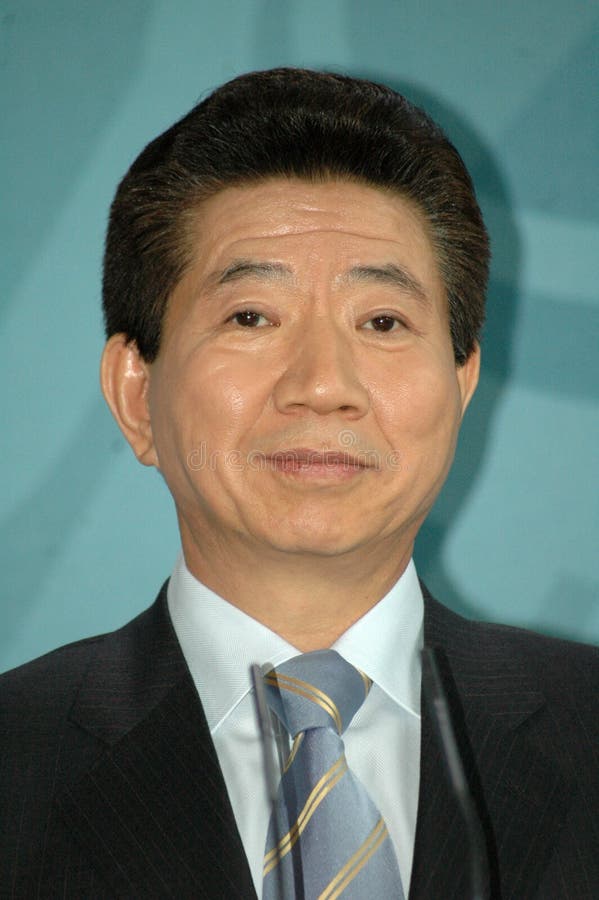 The President of South Korea Roh Moo hyun - file image of 2005