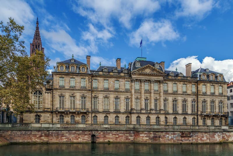 Rohan Palace, Strasbourg image libre de droits Rohan Palace, Strasbourg image libre de droits