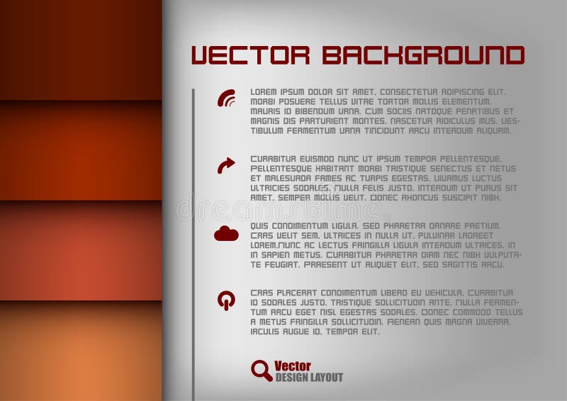 Rojo de la disposición de diseño libre illustration Rojo de la disposición de diseño libre illustration