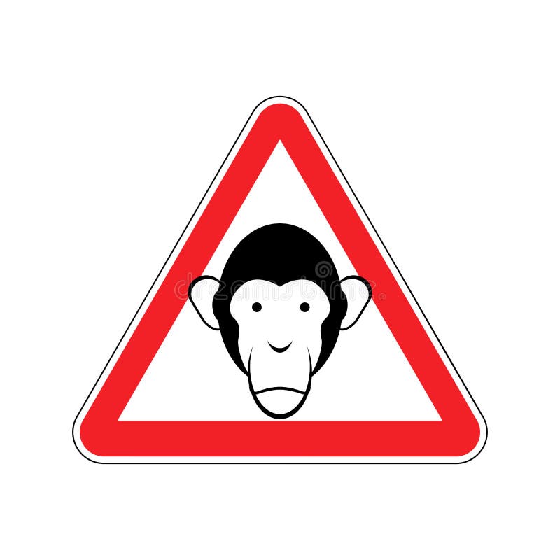 Attention head. Знак осторожно обезьяны. Смешные знаки. Дорожный знак осторожно обезьяна. Осторожно обезьяна табличка.