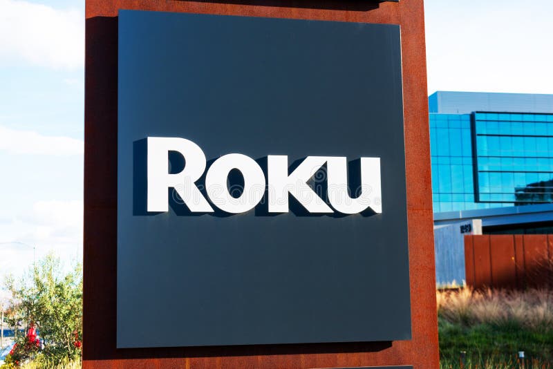 Roku Sign and Logo at Company Headquarters in Silicon Valley Editorial ...