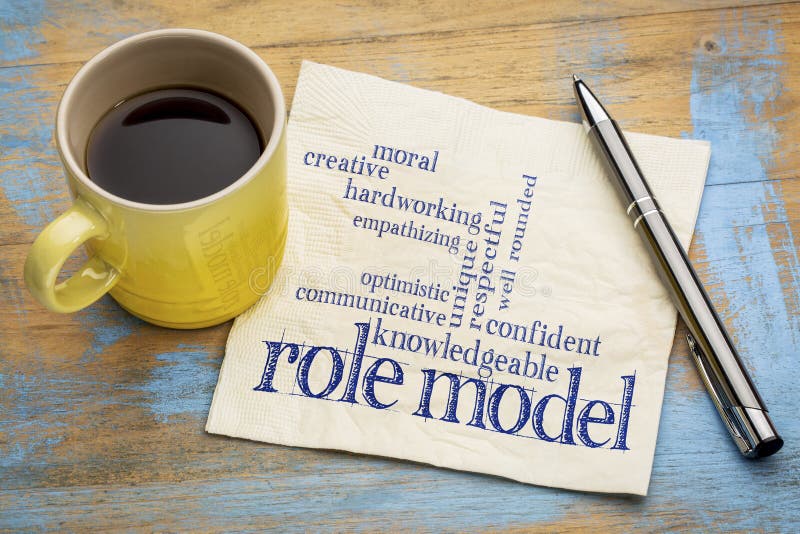 Role model qualities stock photo. Image of quality, handwriting 73473486