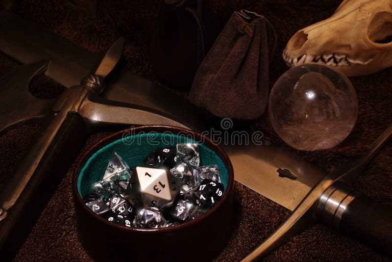 Role Playing Game K20 Dice stock image. Image of embellished 3135365