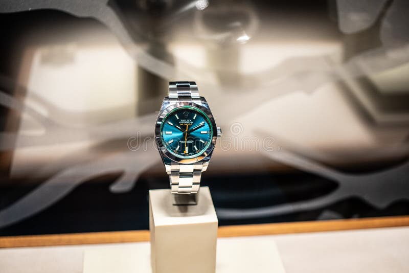 Rolex Montre Vitrine Magasin Avec Montres M caniques La Mode