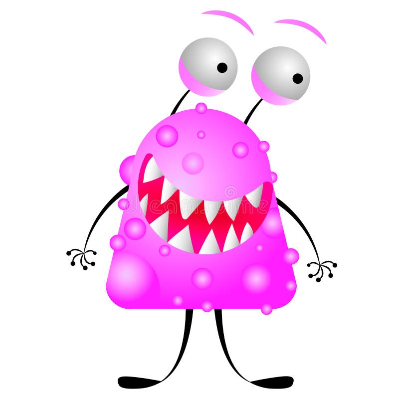 Roligt gulligt tecknad filmmonstertecken ocks? vektor f?r coreldrawillustration vektor illustrationer Roligt gulligt tecknad filmmonstertecken ocks? vektor f?r coreldrawillustration vektor illustrationer